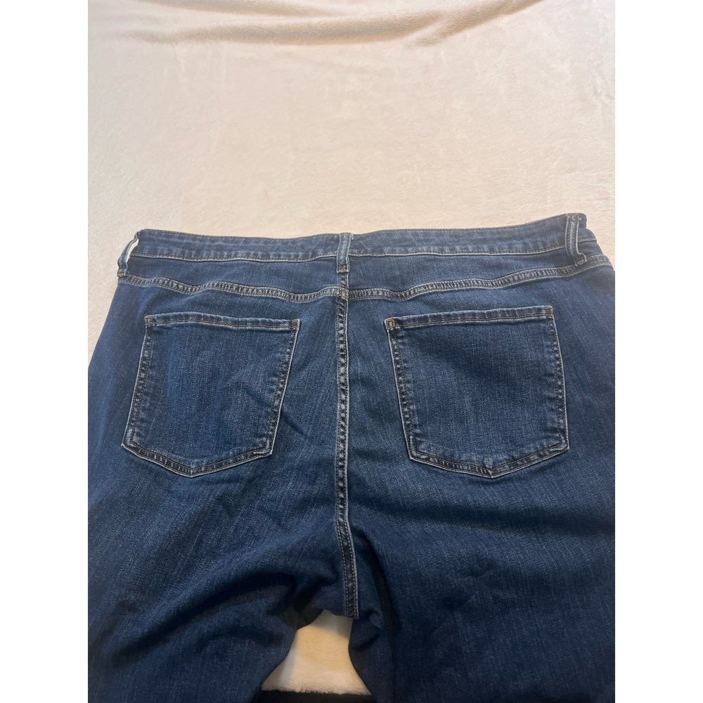 Kut From The Kloth Jeans 22W Naomi Girlfriend Ankle Straight Fab Ab High Rise - Picture 6 of 7